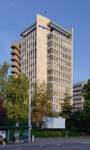 Syngenta's former headquarters in Basel, Switzerland. 