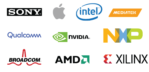 TSMC's customers include Sony, Apple, Intel, MediaTek, Qualcomm, Nvidia, and more.