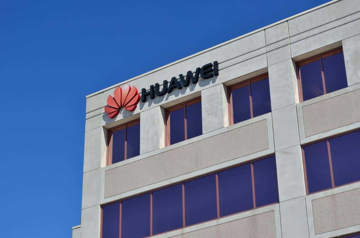 A Huawei office building in North America.