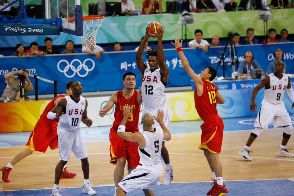 U.S. vs. China at the 2008 Olympics in Beijing.