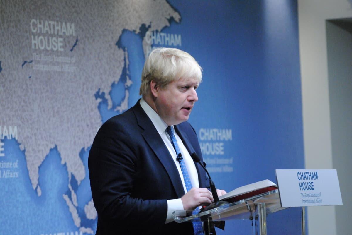 Boris Johnson, U.K. prime minister