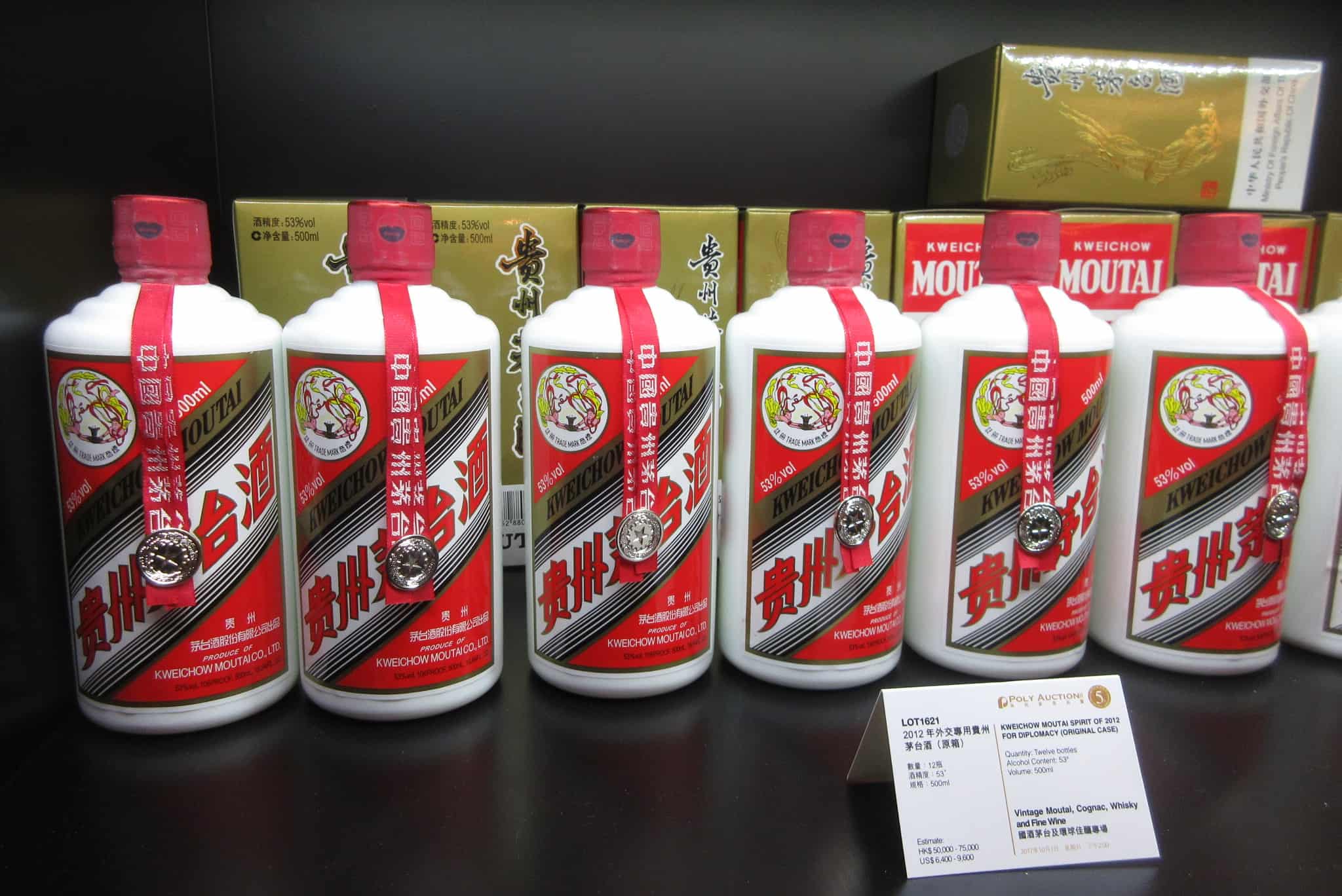 Kweichow Moutai Bottles