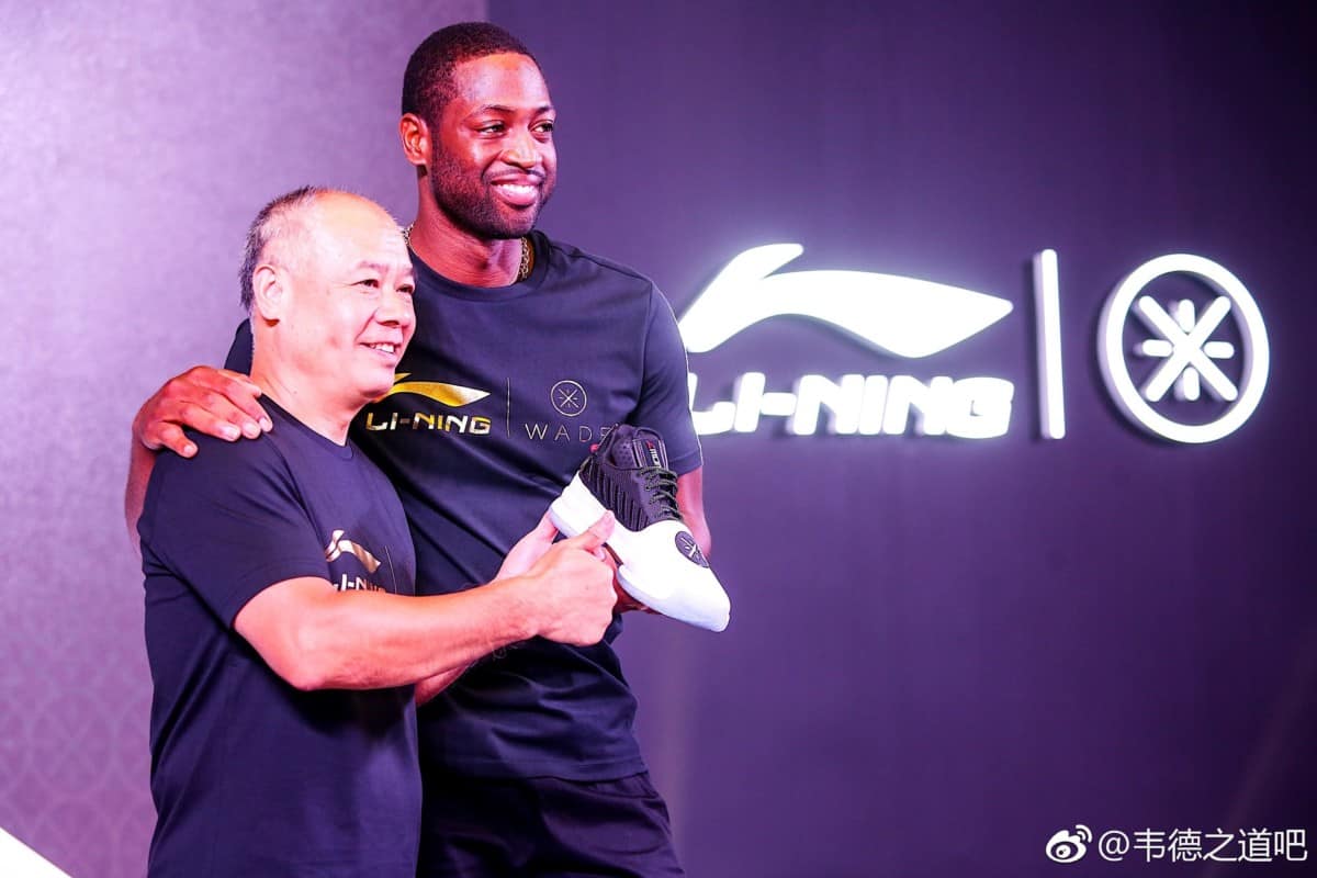 Chinese sneaker brand Li-Ning created a line of shoes for Dwyane Wade.