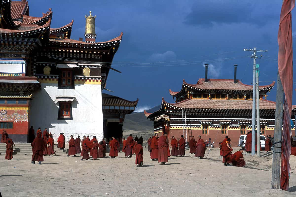 The Bönpa monastery of Narshi Gonpa at Ngaba, Sichuan Province, China