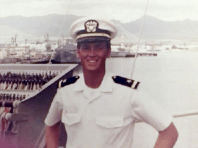 Bannon served as a naval officer in the 1970s and 1980s.