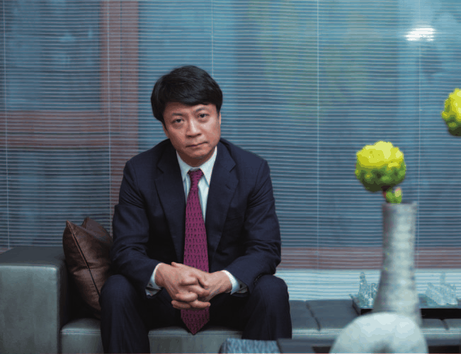 Sun Hongbin, billionaire founder and chairman of Sunac, one of China's largest real estate developers.