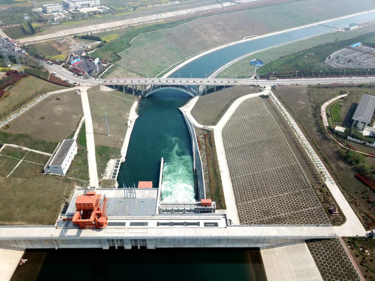 Qushou Dam, the source of the South-North Water Transfer Project