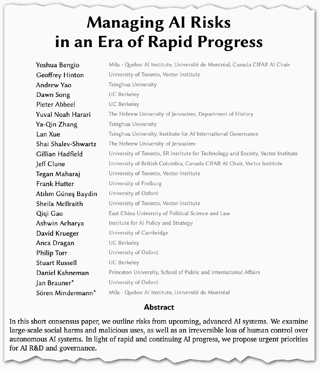 China AI safety summit