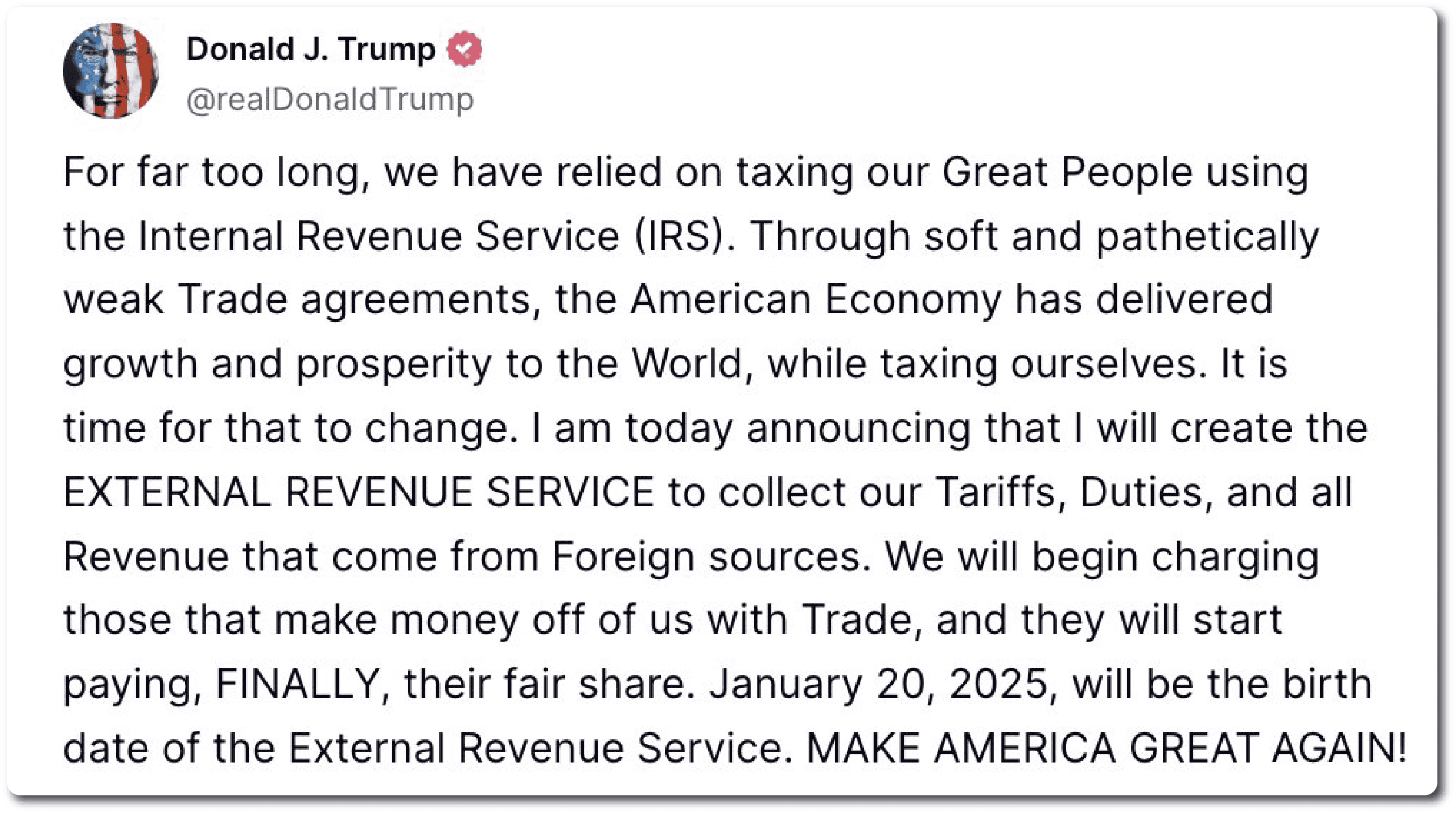 Trump's Trade Memo