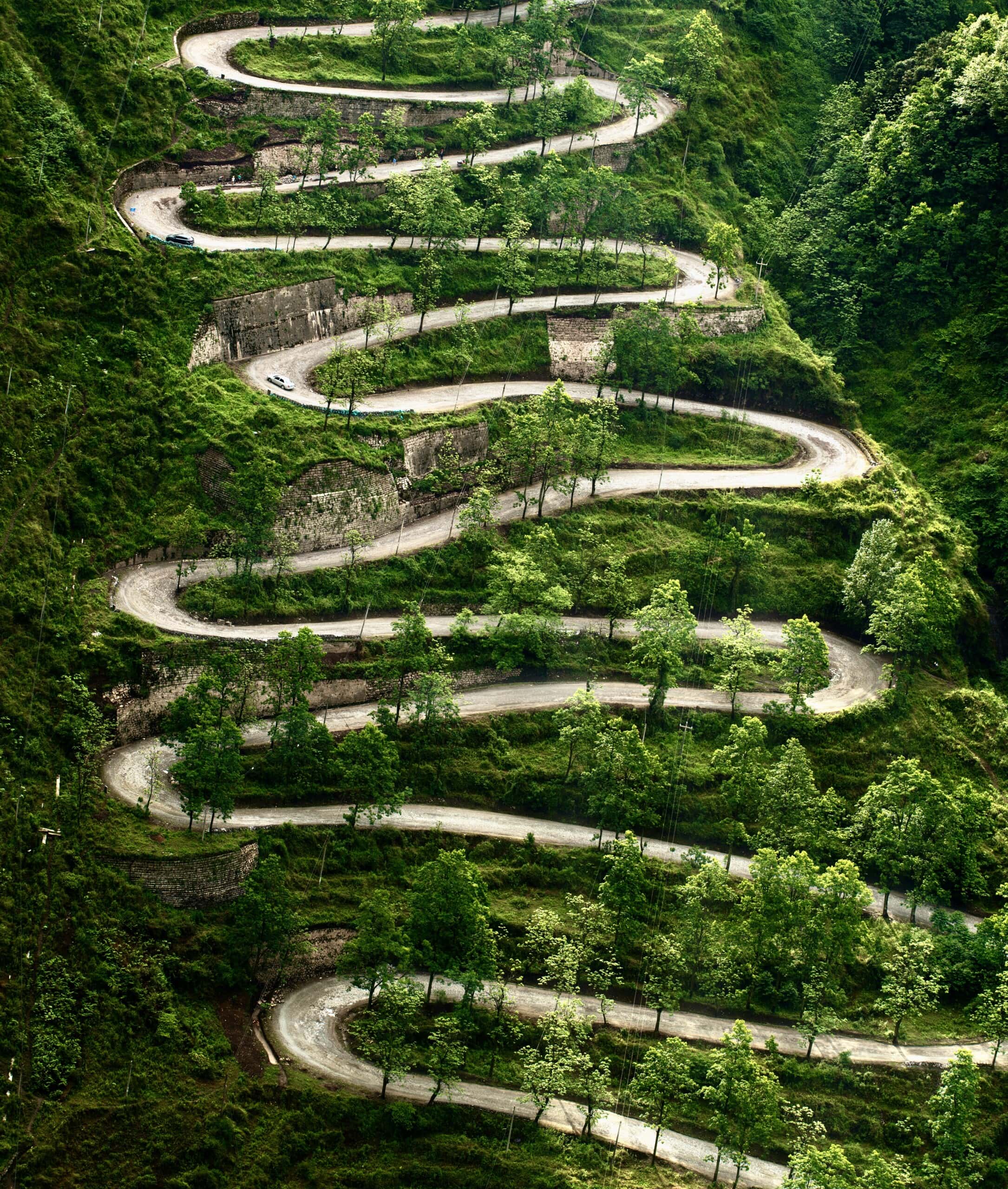 Guizhou Winding Road